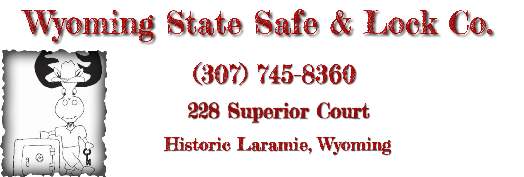 Wyoming State Safe And Lock